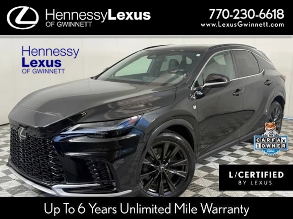 Certified 2023 Lexus RX 350 F SPORT Handling SUV