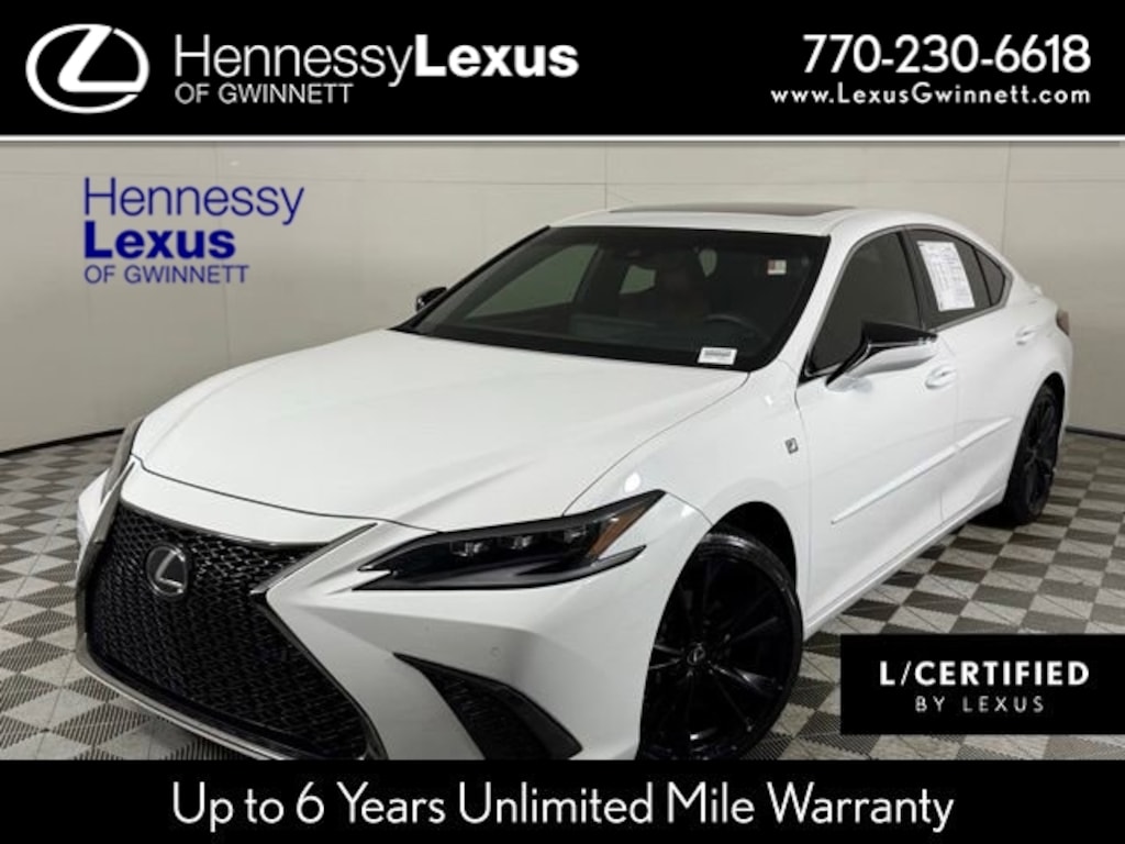 Certified 2022 Lexus ES 350 F SPORT Sedan