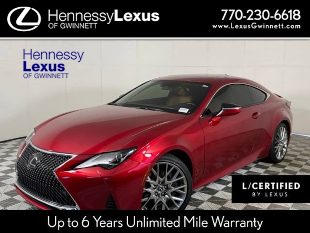 Certified 2022 Lexus RC 350 Coupe