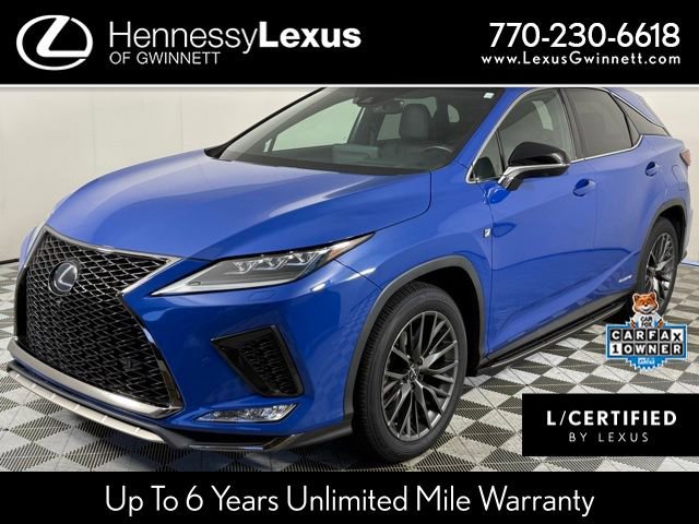 2022 Lexus RX 450h F SPORT Handling