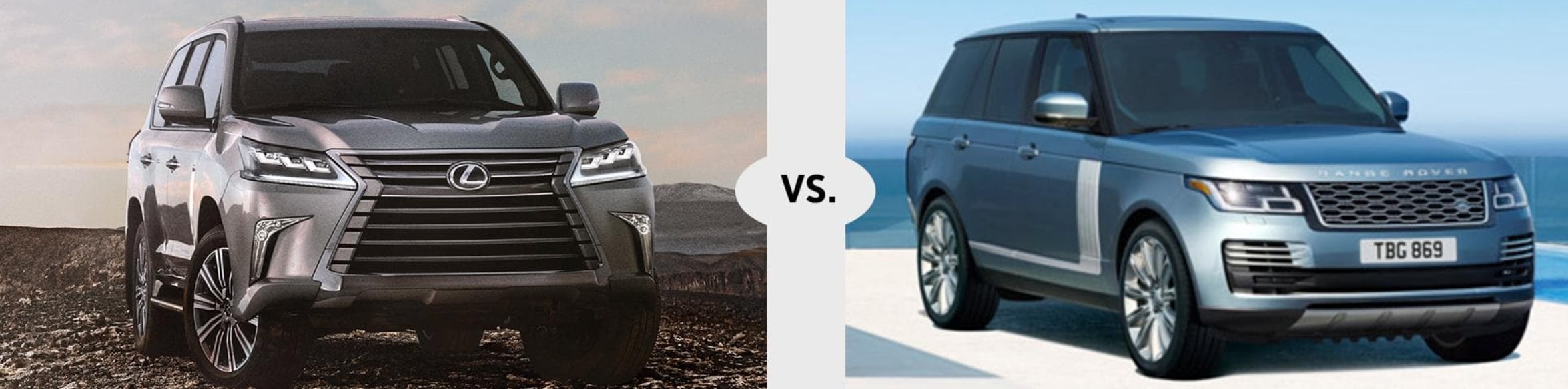 2019 Lexus LX vs Land Rover Range Rover