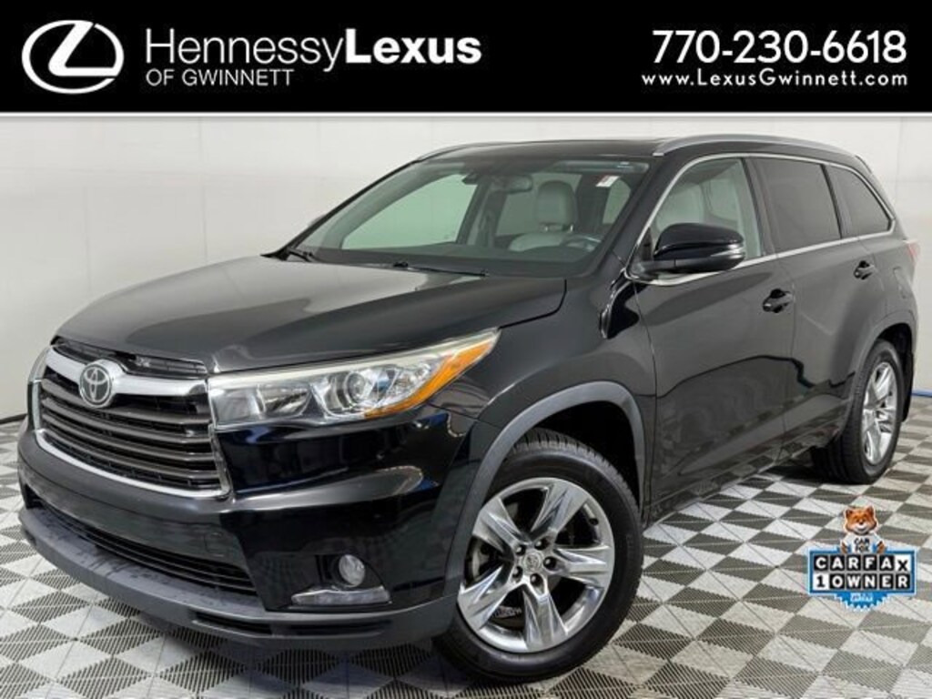 Used 2015 Toyota Highlander Limited V6 SUV