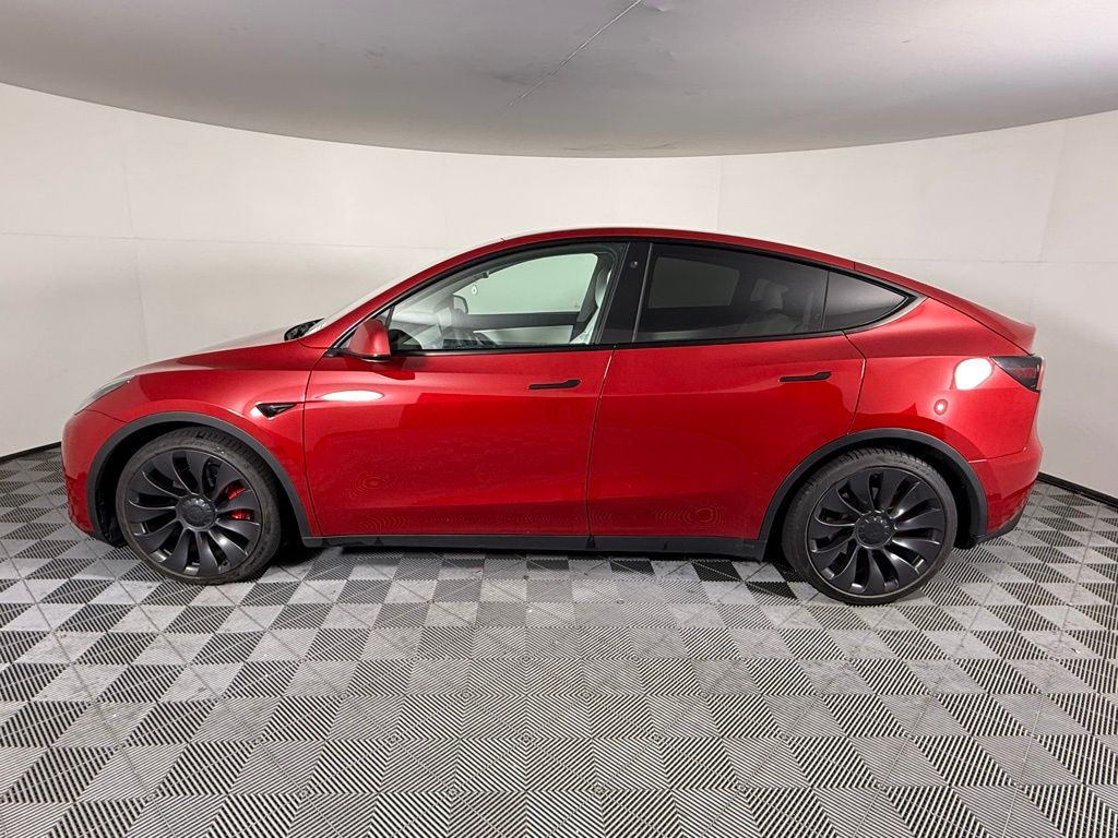 Used 2021 Tesla Model Y Performance with VIN 5YJYGDEF6MF268609 for sale in Roswell, GA