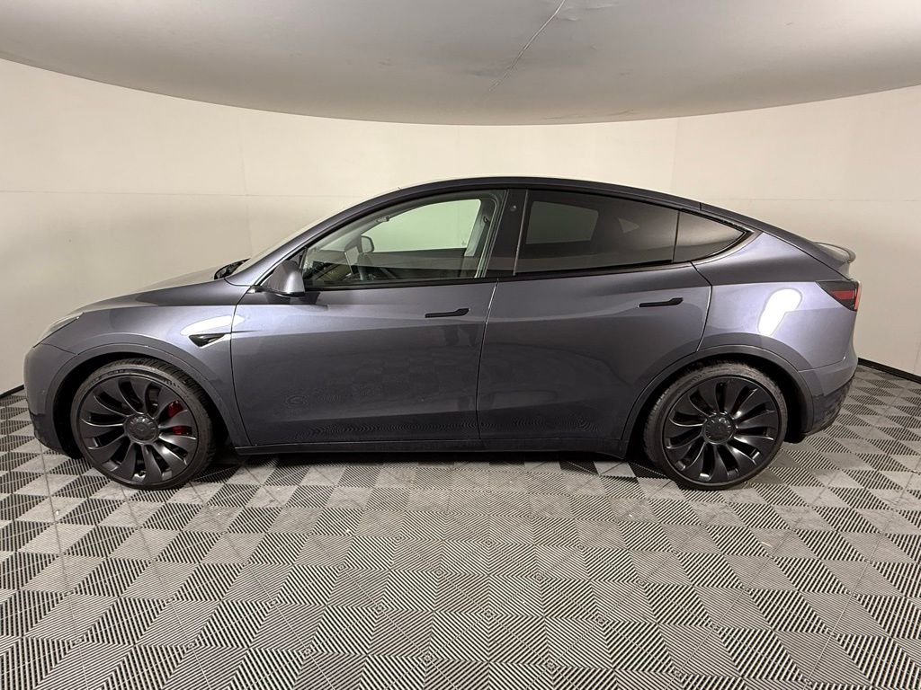 Used 2021 Tesla Model Y Performance with VIN 5YJYGDEF4MF202186 for sale in Roswell, GA