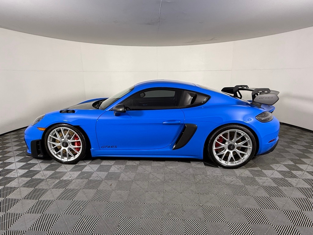 Certified 2023 Porsche 718 GT4 RS with VIN WP0AE2A86PS281029 for sale in Roswell, GA