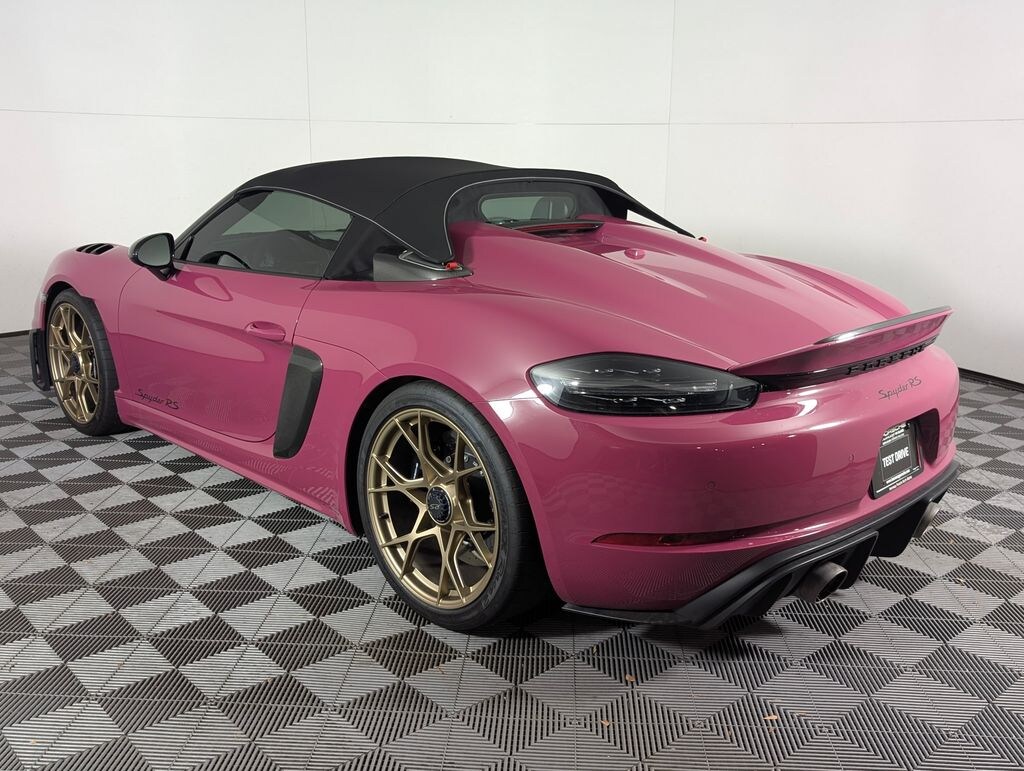 Certified 2024 Porsche 718 Spyder RS Convertible