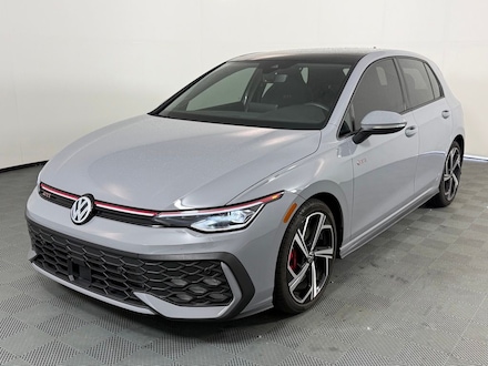 2025 Volkswagen Golf GTI 2.0T SE Hatchback Moonstone Gray