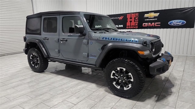 Certified 2024 Jeep Wrangler 4xe Rubicon 4XE with VIN 1C4RJXR6XRW167867 for sale in Madisonville, TX