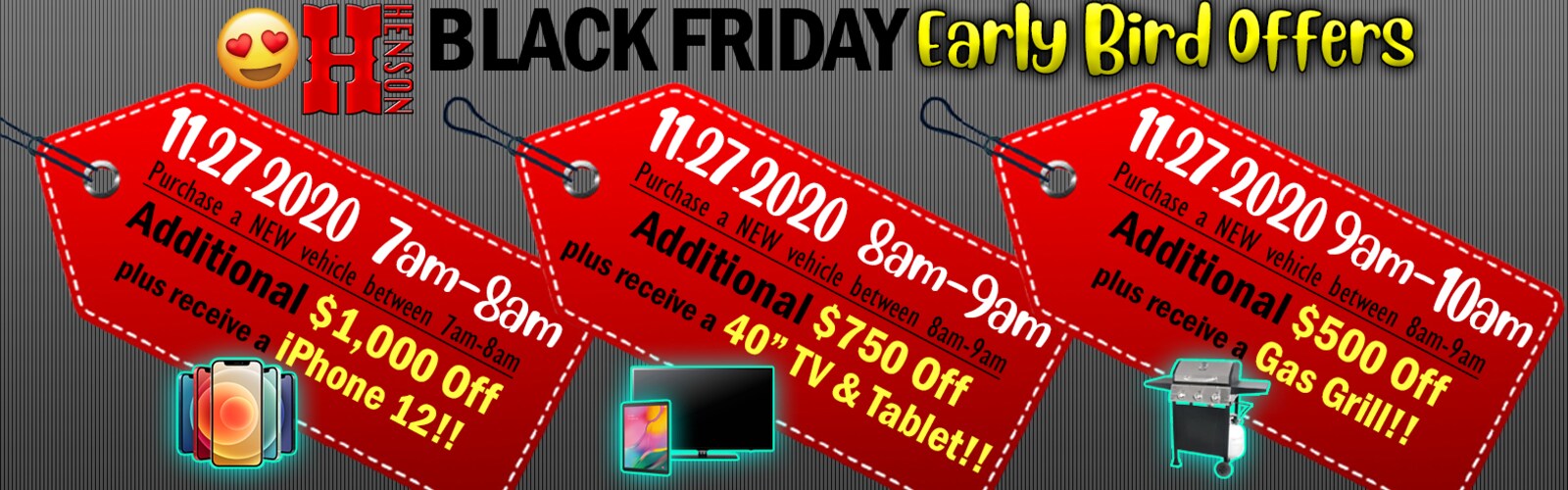 Henson Brand Ford, Chevrolet, Ram, Jeep and GMC Dealerships in