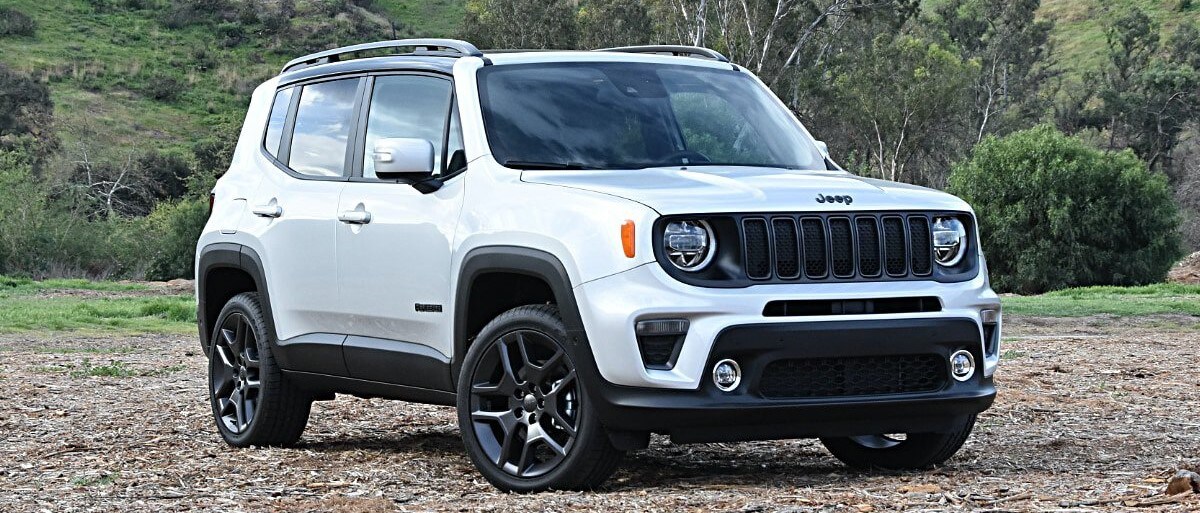 White 2020 Jeep Renegade