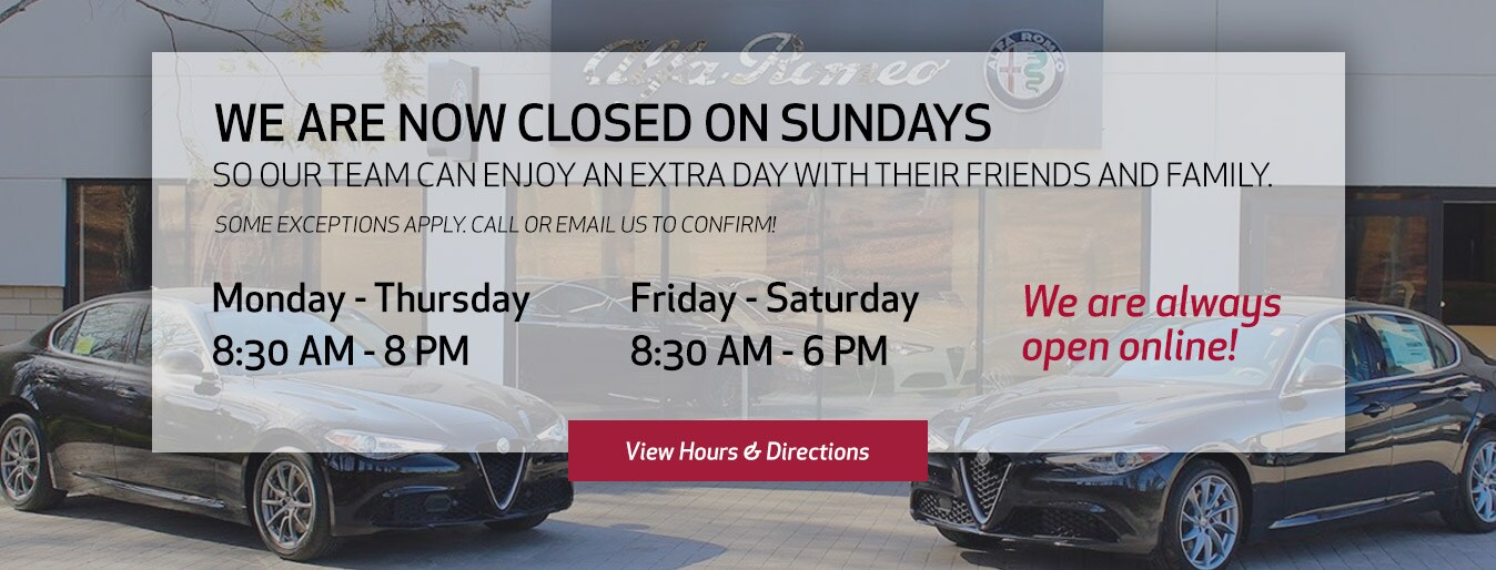 Herb Chambers Alfa Romeo of Warwick Alfa Romeo Dealer near Me