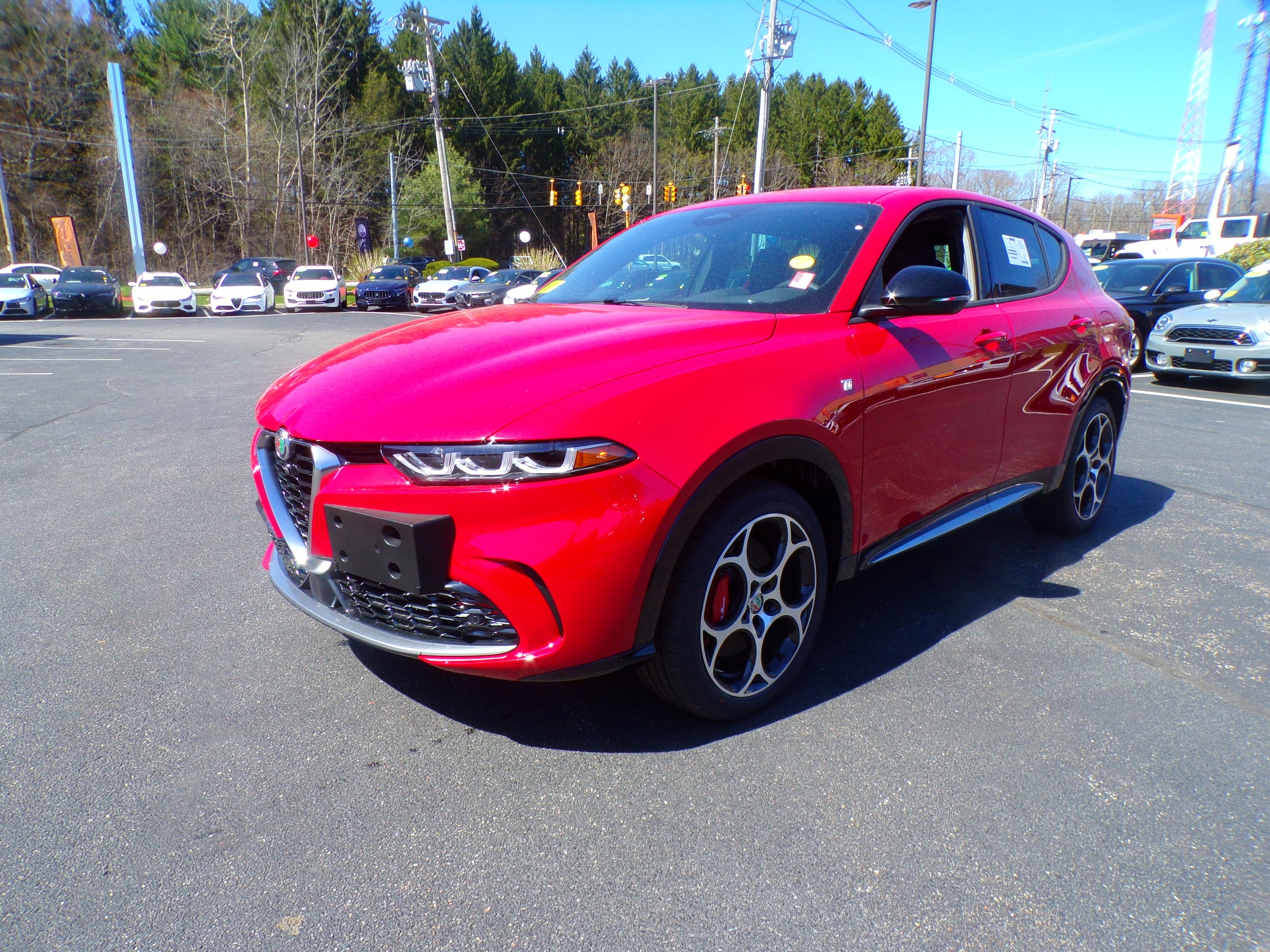 Used 2024 Alfa Romeo Tonale TI with VIN ZASPATCW2R3049456 for sale in Millbury, MA