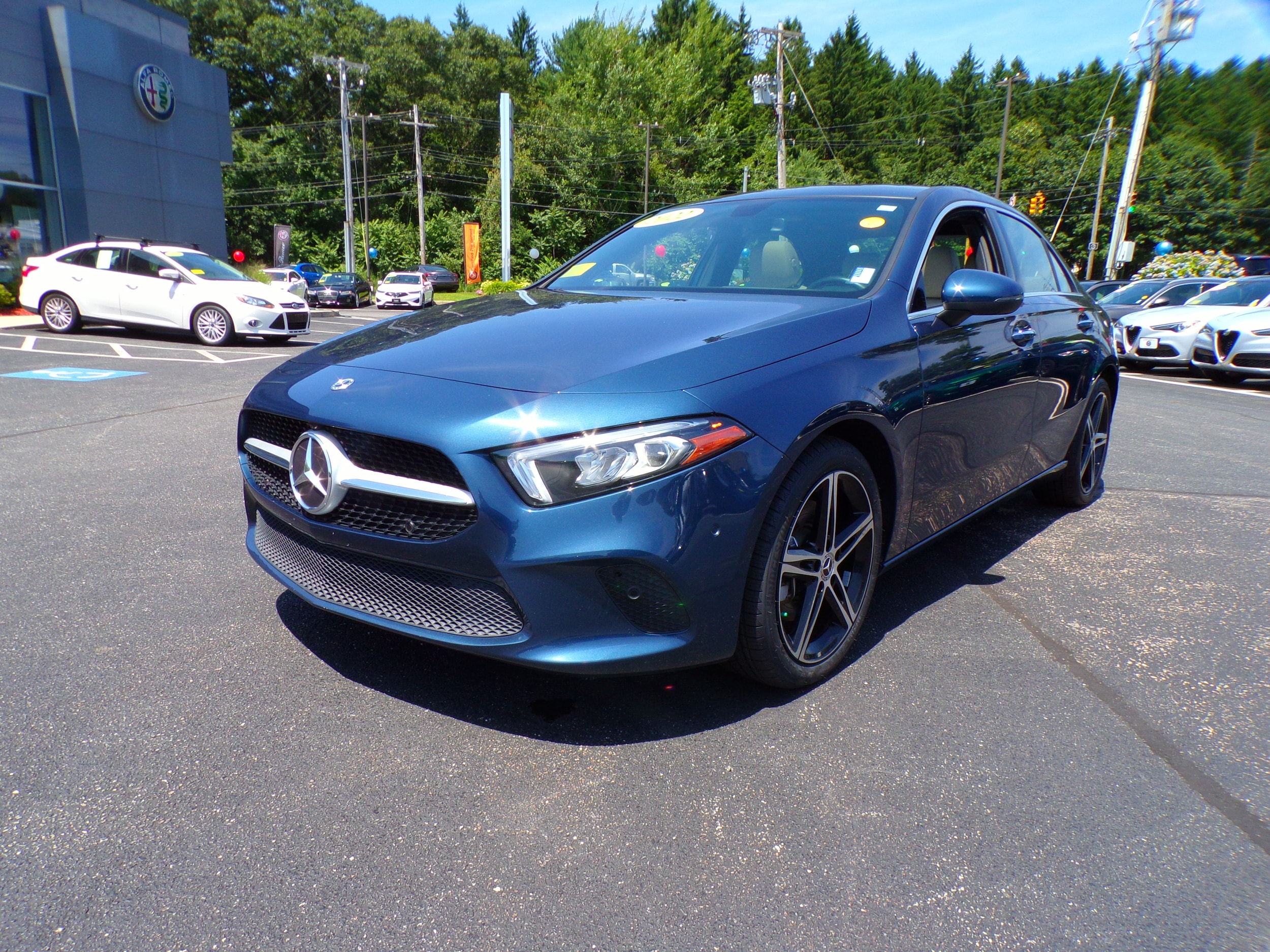 Used 2022 Mercedes-Benz A-Class A220 with VIN W1K3G4FB2NJ369491 for sale in Everett, MA