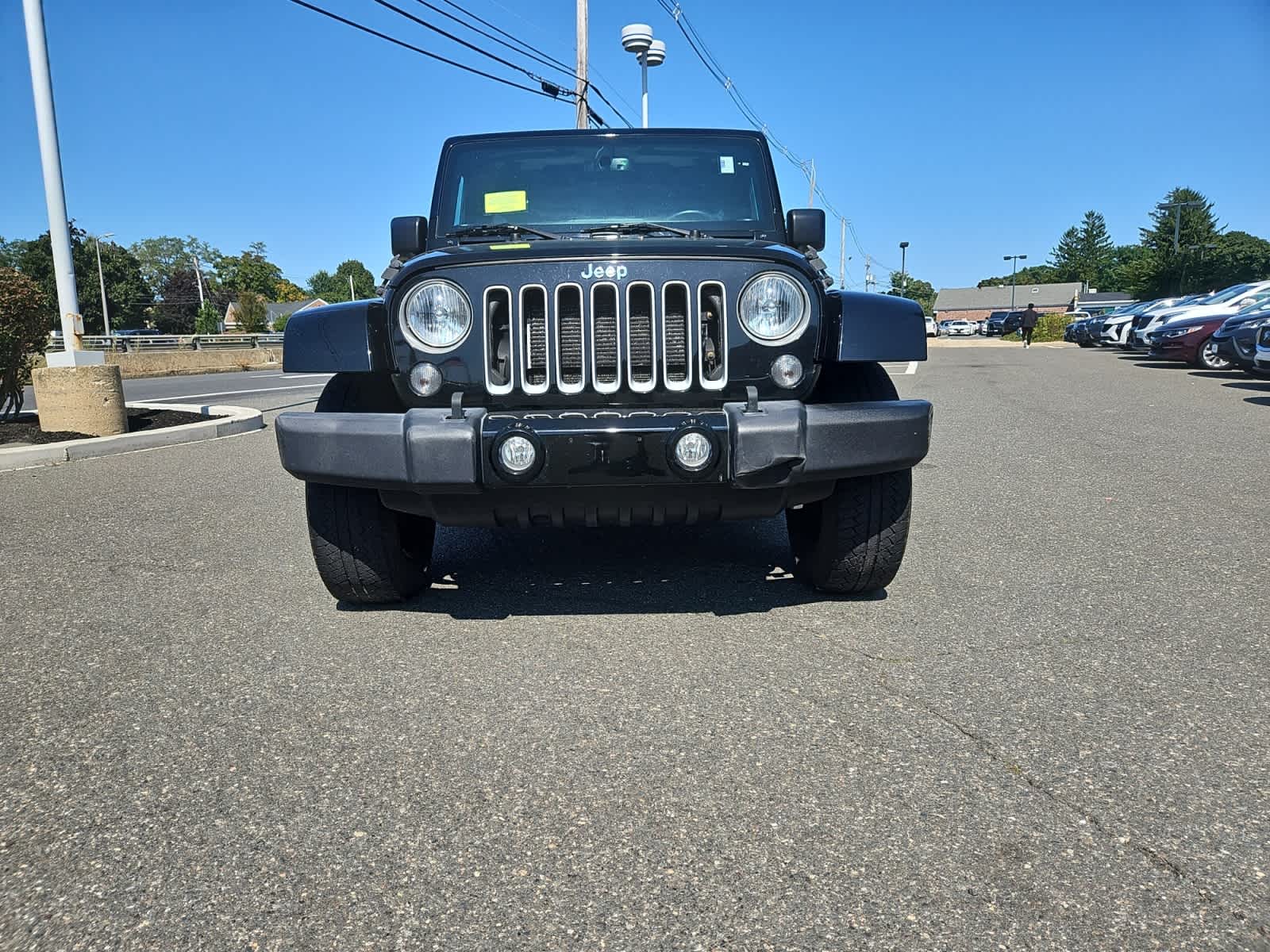 Used 2018 Jeep Wrangler Unlimited Sahara with VIN 1C4BJWEG1JL901988 for sale in Lynnfield, MA