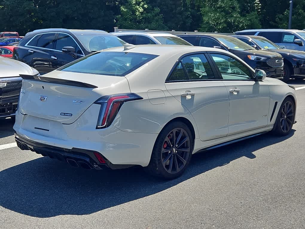 Used 2023 Cadillac CT4 V-Series Blackwing with VIN 1G6DL5RP3P0410603 for sale in Lynnfield, MA