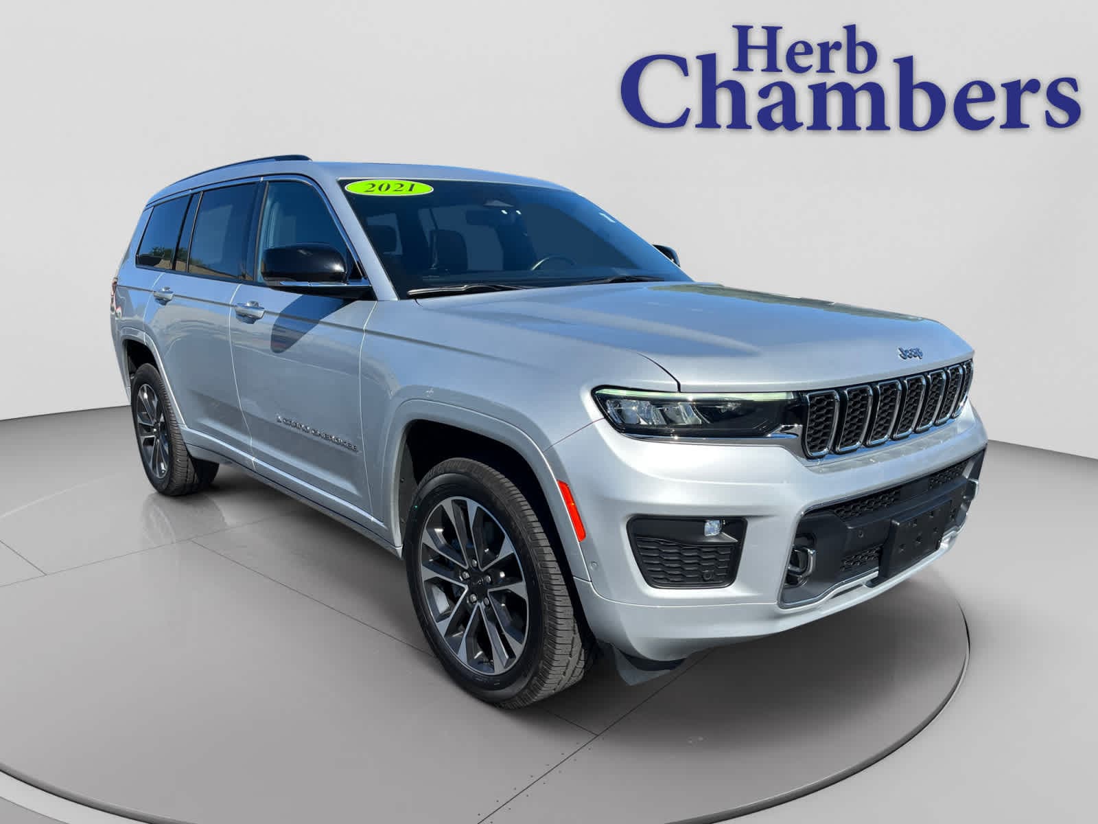 Silver Zynith 2021 Jeep Grand Cherokee L SUV / Crossover Four-Wheel Drive Automatic