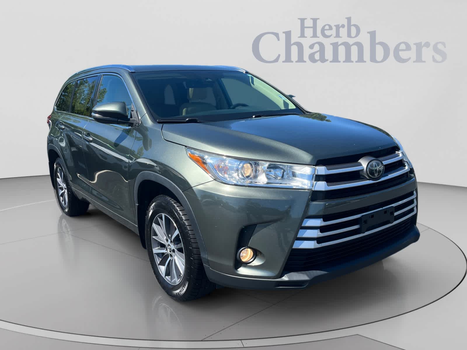 Alumina Jade Metallic 2018 Toyota Highlander SUV / Crossover All-Wheel Drive Automatic