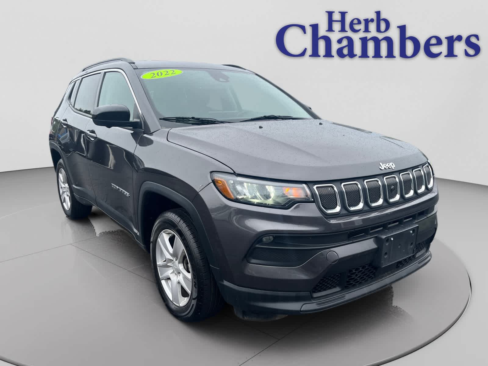 Gray (Granite Crystal Metallic Clearcoat) 2022 Jeep Compass SUV / Crossover Four-Wheel Drive Automatic