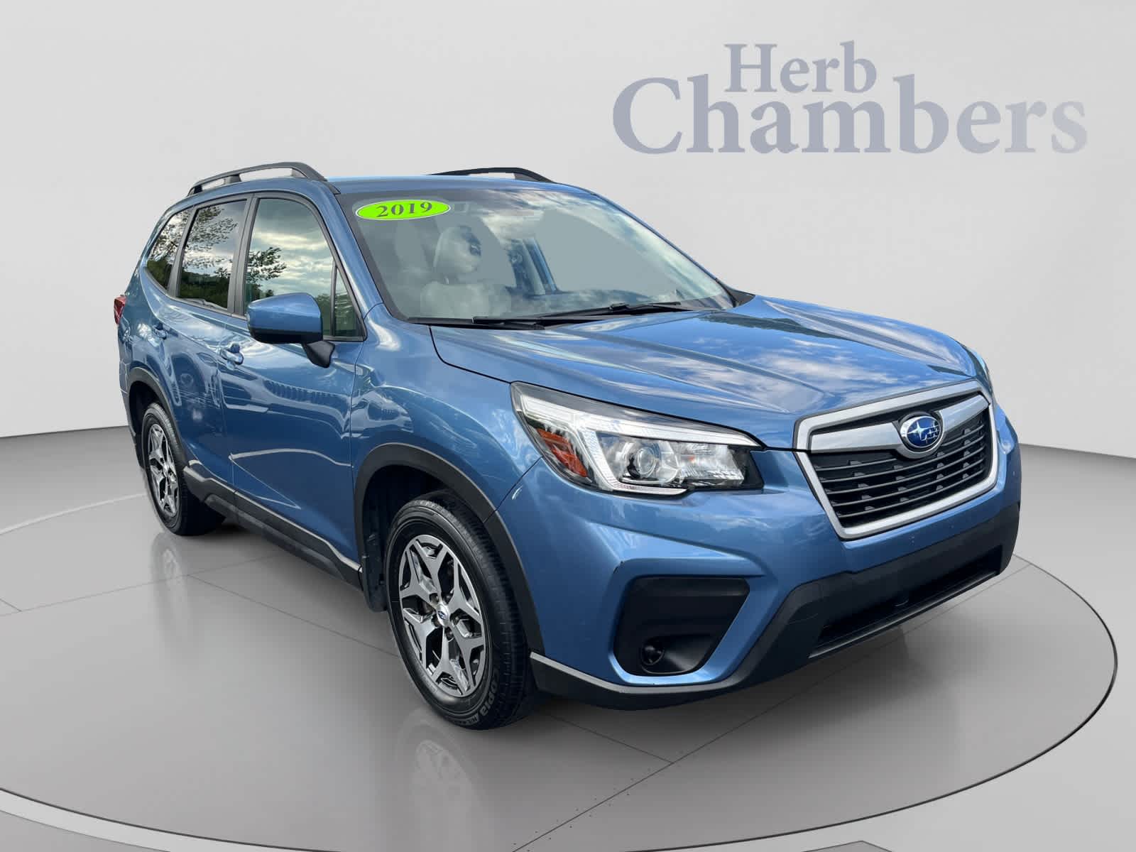 Horizon Blue Pearl 2019 Subaru Forester SUV / Crossover All-Wheel Drive Continuously Variable Transmission