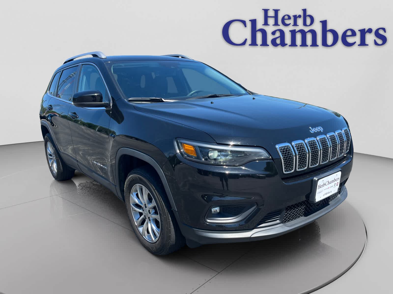 Diamond Black Crystal Pearlcoat 2021 Jeep Cherokee Latitude Lux 4WD SUV / Crossover Four-Wheel Drive Automatic
