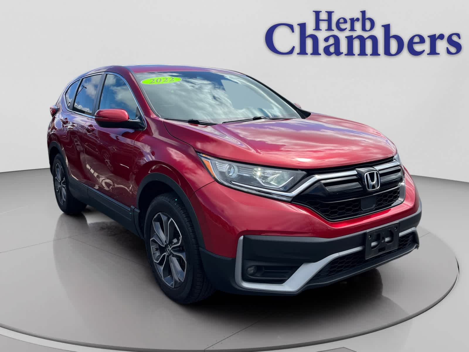 Radiant Red Metallic 2022 Honda CR-V EX AWD SUV / Crossover All-Wheel Drive Continuously Variable Transmission