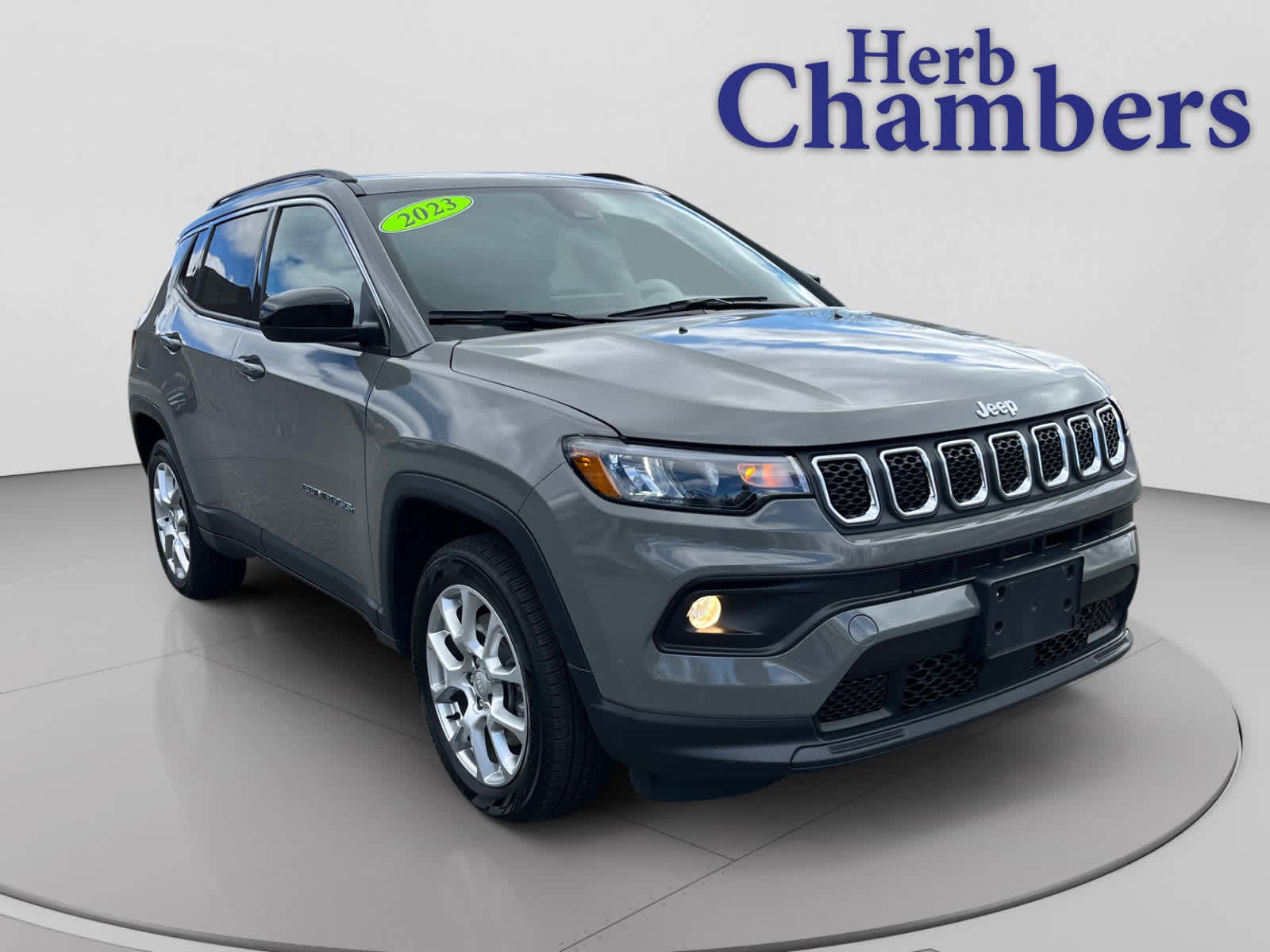 Sting-Gray Clearcoat 2023 Jeep Compass Latitude Lux 4WD SUV / Crossover Four-Wheel Drive Automatic