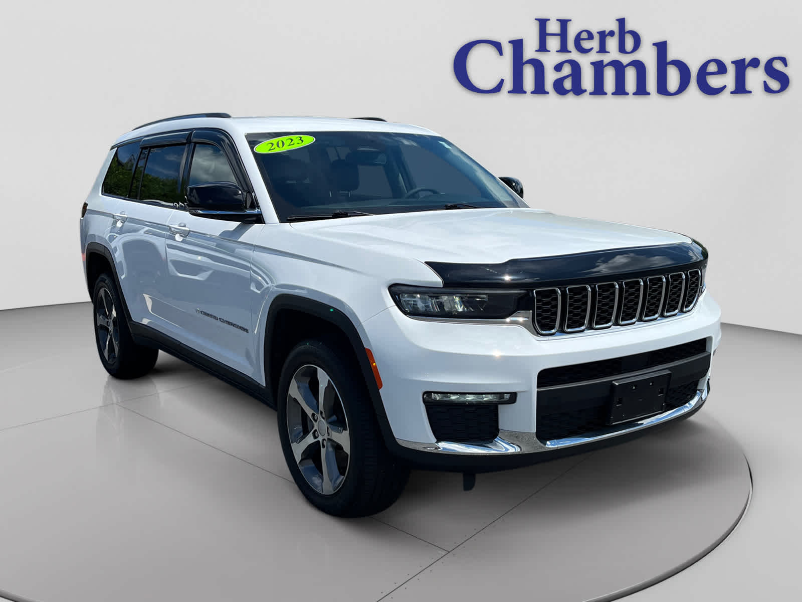 Bright White Clearcoat 2023 Jeep Grand Cherokee L SUV / Crossover Four-Wheel Drive Automatic