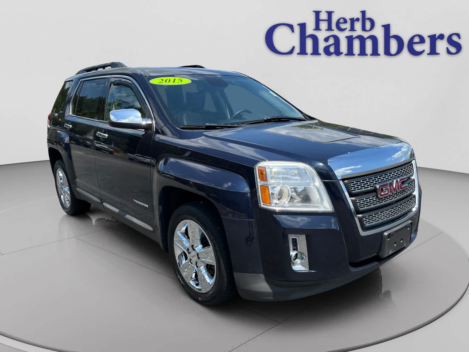 Dark Sapphire Blue Metallic 2015 GMC Terrain SLT1 AWD SUV / Crossover All-Wheel Drive Automatic