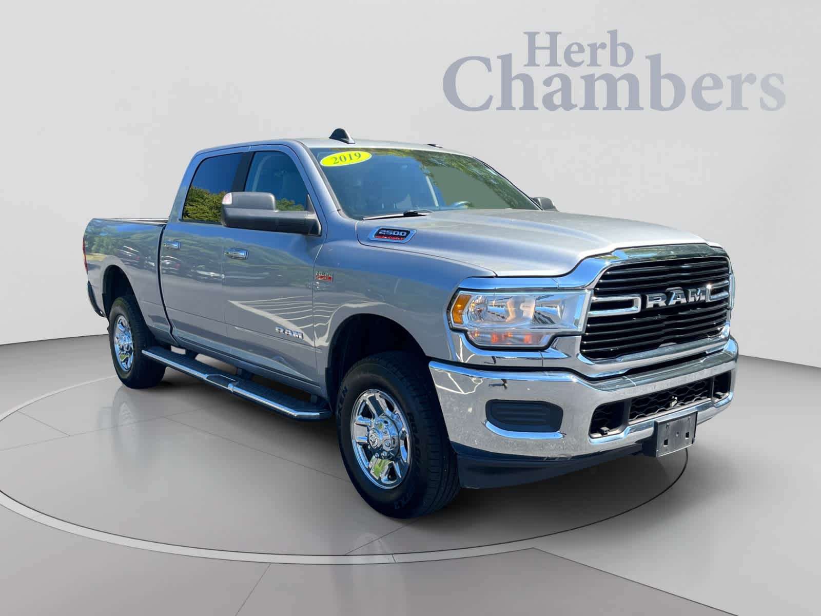 Billet Silver Metallic Clearcoat 2019 RAM 2500 Pickup Truck Four-Wheel Drive Automatic