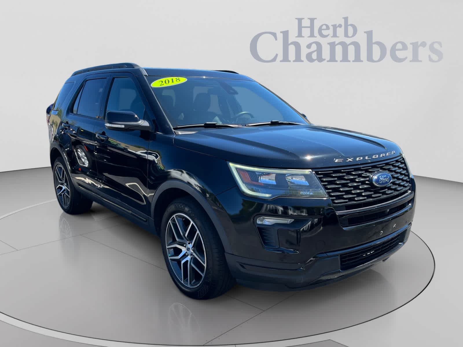 Shadow Black 2018 Ford Explorer SUV / Crossover All-Wheel Drive Automatic