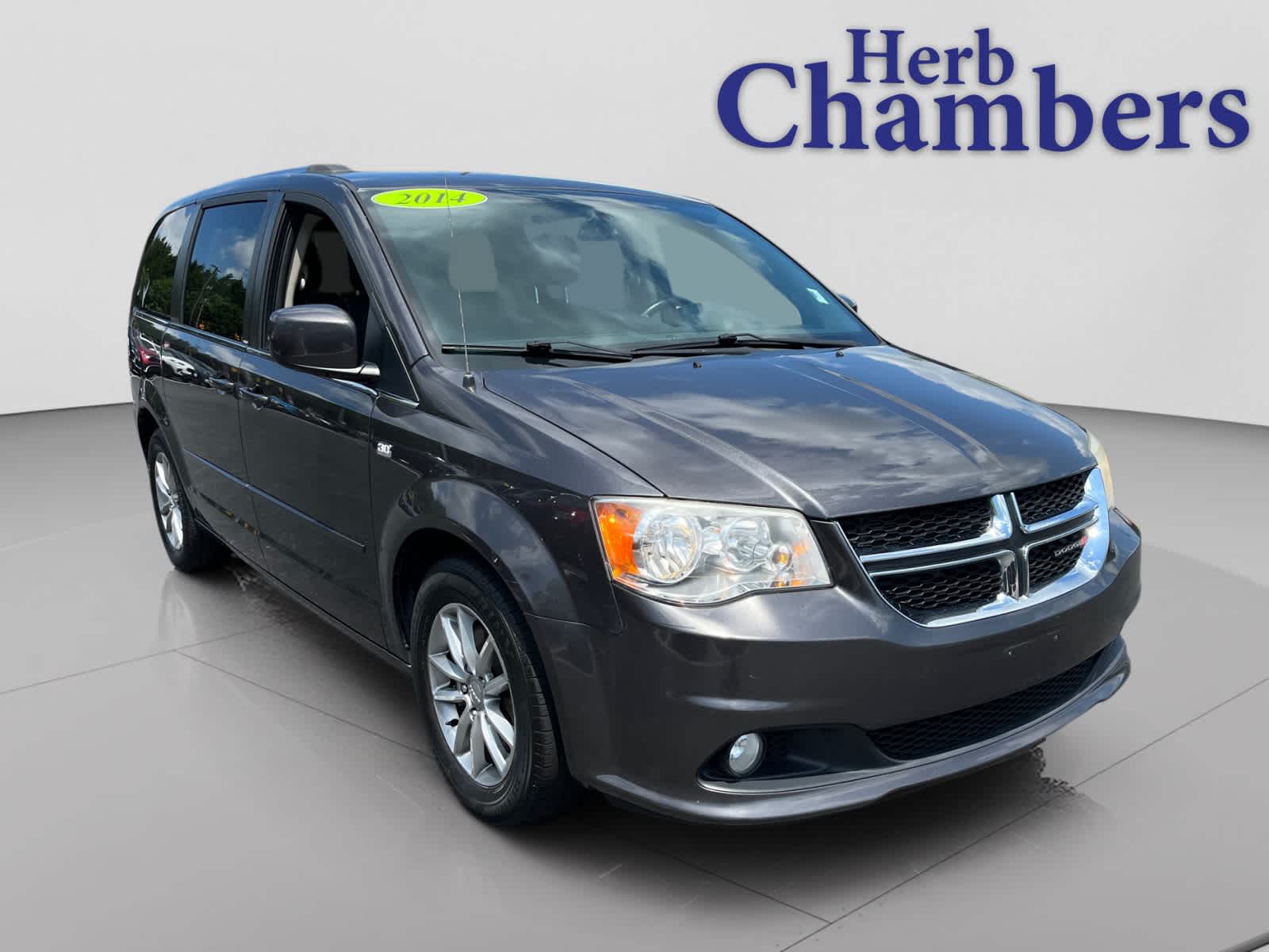 Gray (Granite Crystal Metallic Clearcoat) 2014 Dodge Grand Caravan SXT 30th Anniversary FWD Minivan Front-Wheel Drive Automatic