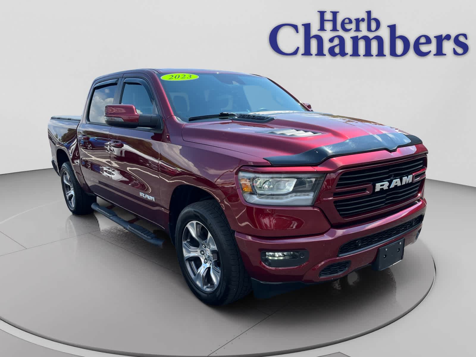 Delmonico Red Pearlcoat 2023 RAM 1500 Pickup Truck Four-Wheel Drive Automatic