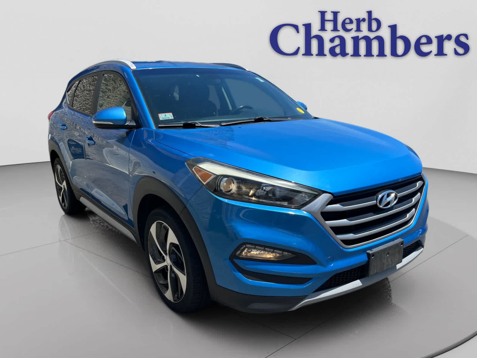 Caribbean Blue 2017 Hyundai Tucson 1.6T Sport AWD SUV / Crossover All-Wheel Drive Automatic