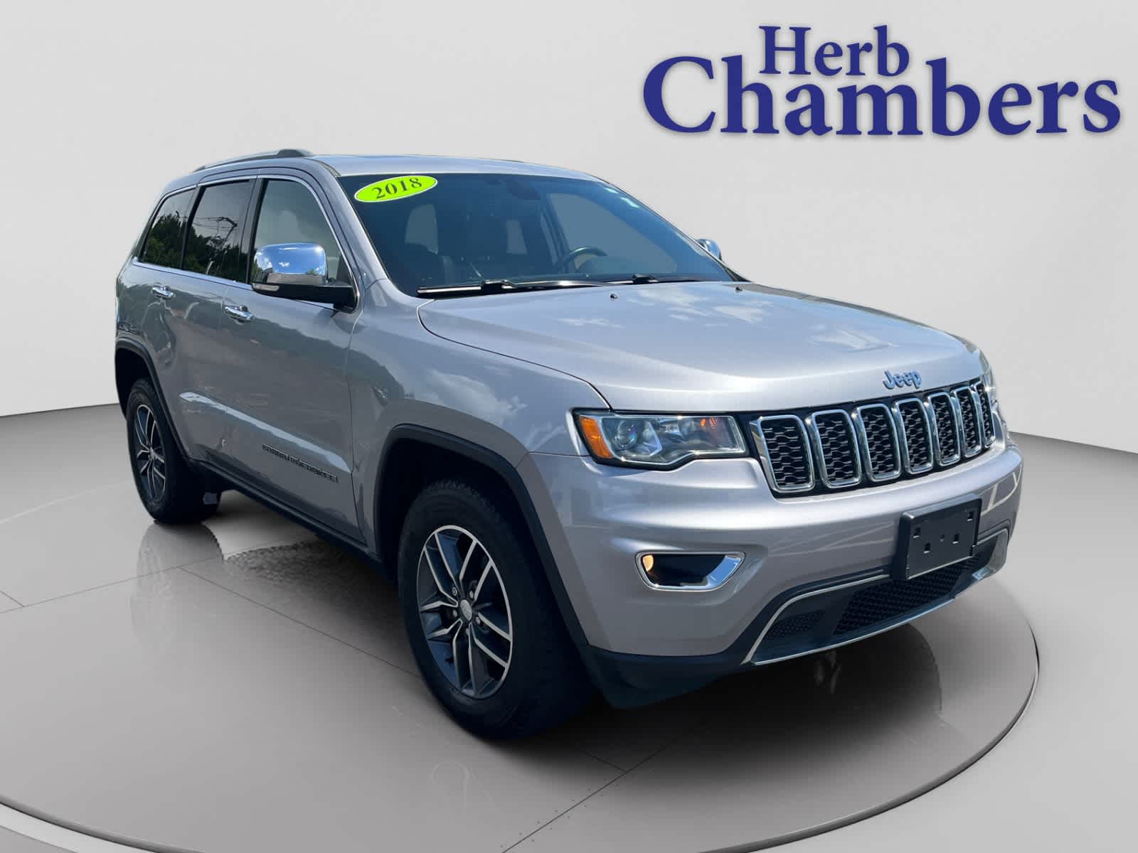 Billet Silver Metallic Clearcoat 2018 Jeep Grand Cherokee Limited 4WD SUV / Crossover Four-Wheel Drive Automatic