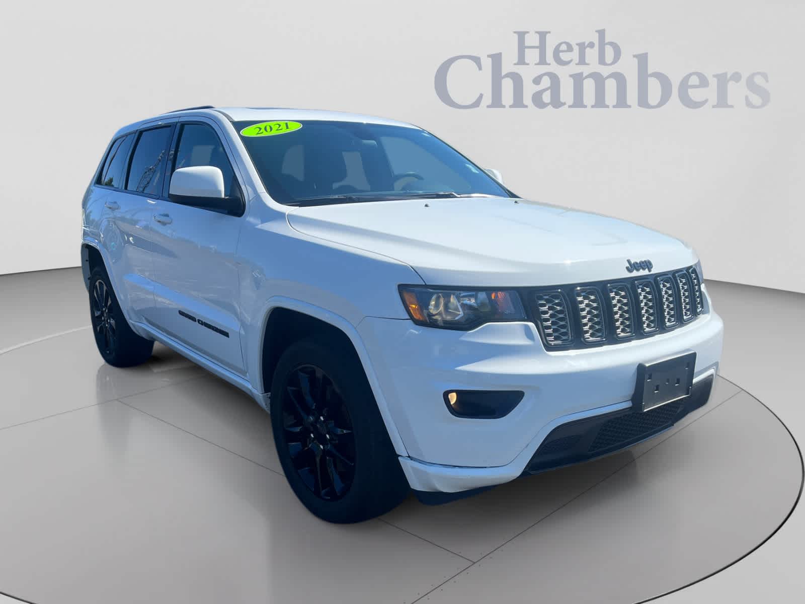 Bright White Clearcoat 2021 Jeep Grand Cherokee SUV / Crossover Four-Wheel Drive Automatic