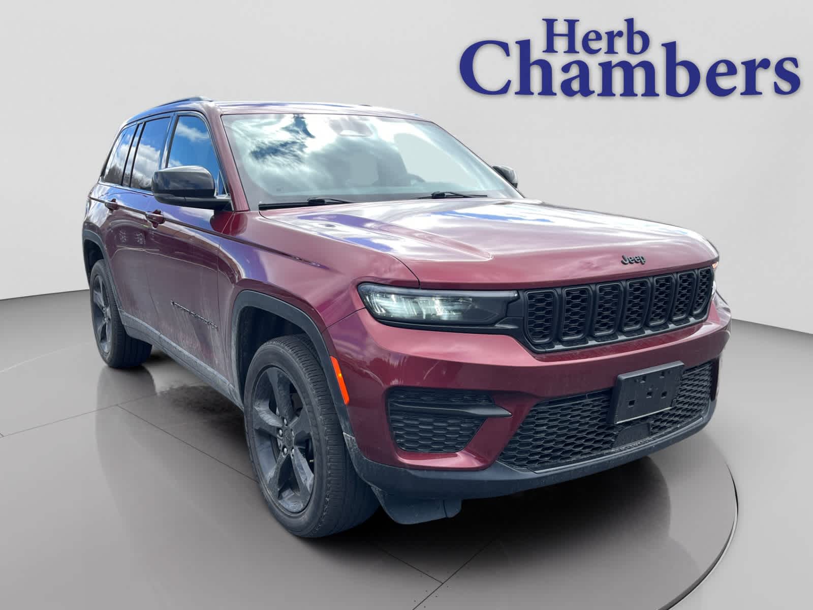 Velvet Red Pearlcoat 2023 Jeep Grand Cherokee Altitude 4WD SUV / Crossover Four-Wheel Drive Automatic