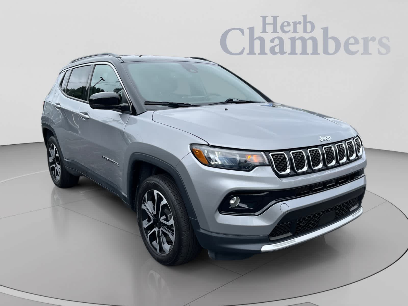 Billet Silver Metallic Clearcoat 2023 Jeep Compass SUV / Crossover Four-Wheel Drive Automatic