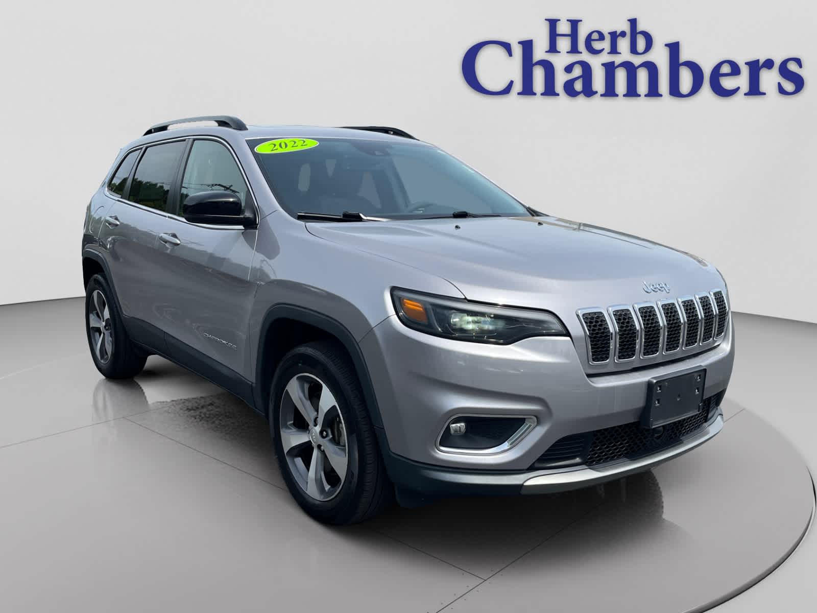 Billet Silver Metallic Clearcoat 2022 Jeep Cherokee Limited 4WD SUV / Crossover Four-Wheel Drive Automatic