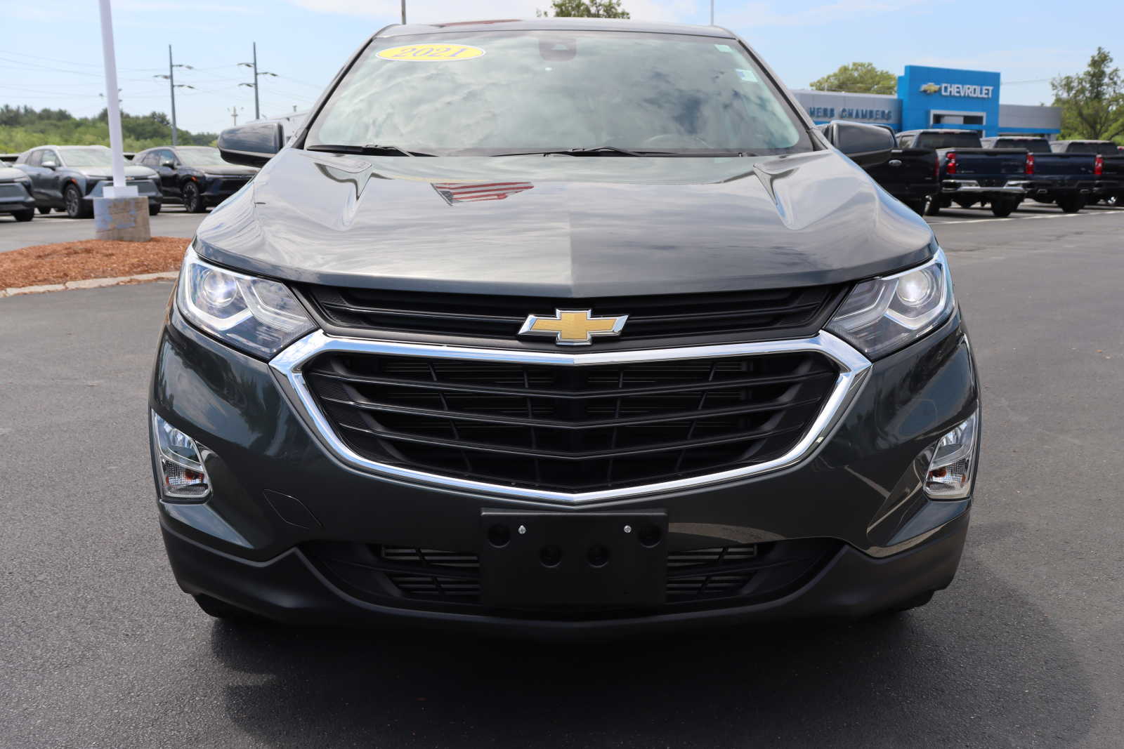 Certified 2021 Chevrolet Equinox LT with VIN 3GNAXUEV9ML332966 for sale in Danvers, MA