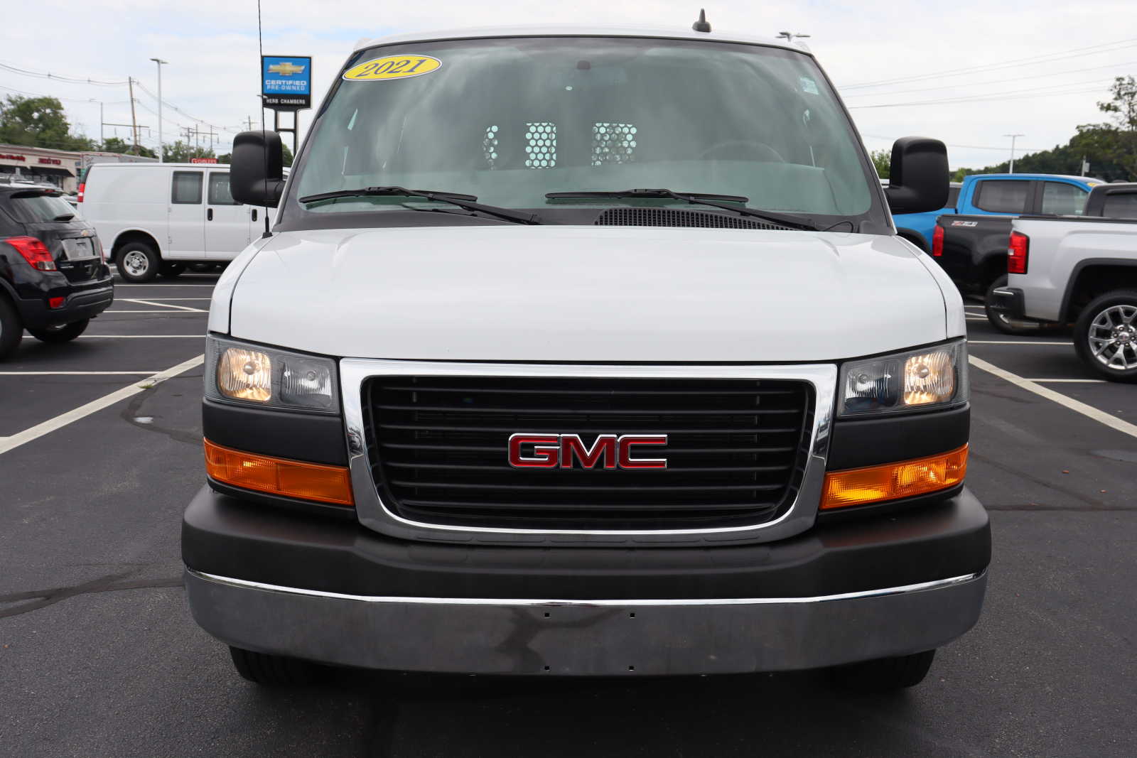 Certified 2021 GMC Savana Cargo Work Van with VIN 1GTW7AF72M1170117 for sale in Danvers, MA