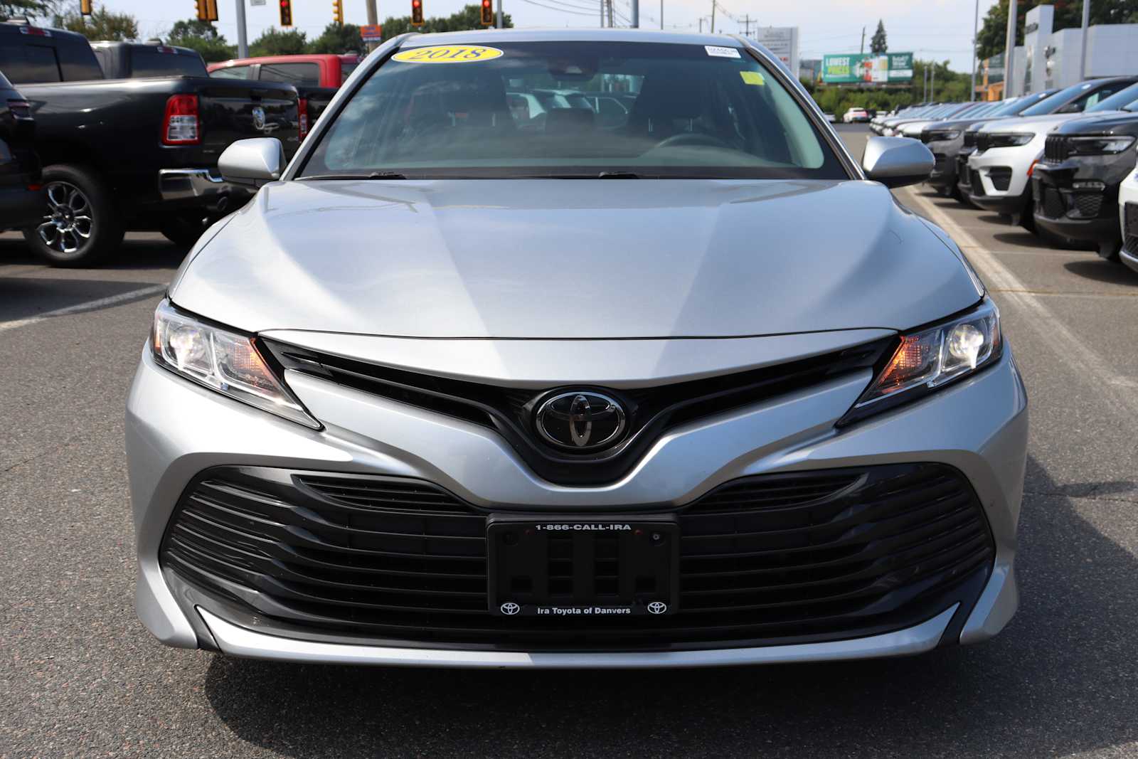 Used 2018 Toyota Camry LE with VIN 4T1B11HK4JU106877 for sale in Danvers, MA