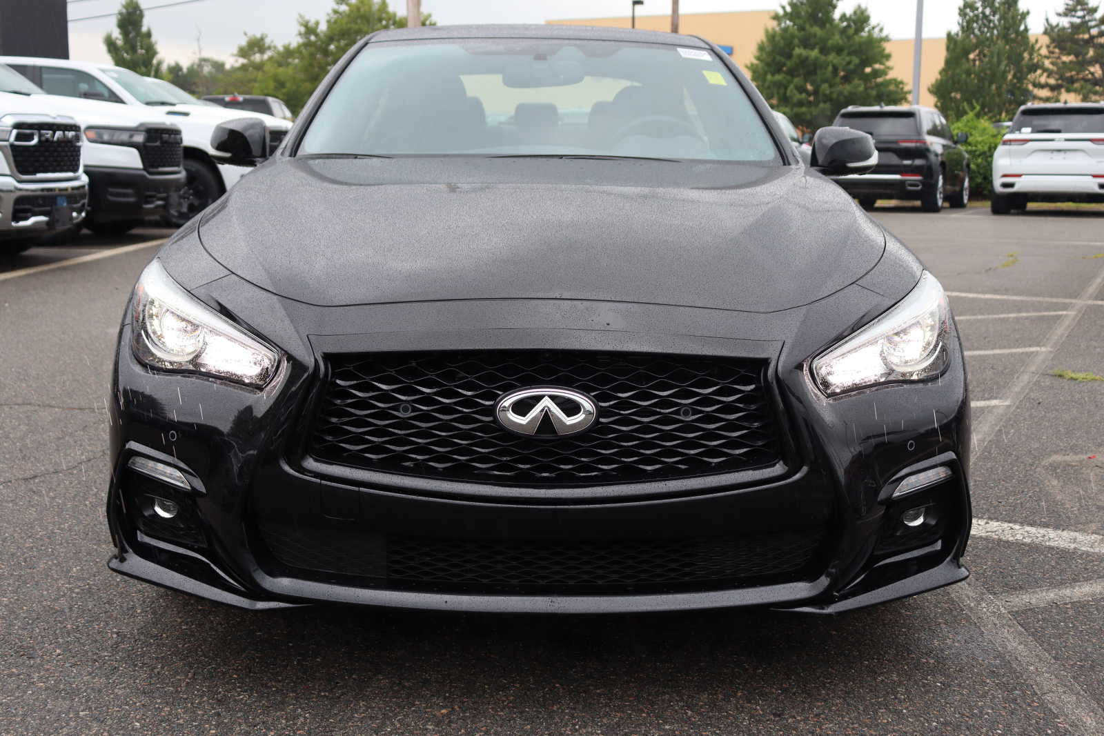 Used 2023 INFINITI Q50 RED SPORT with VIN JN1FV7DR9PM590895 for sale in Danvers, MA