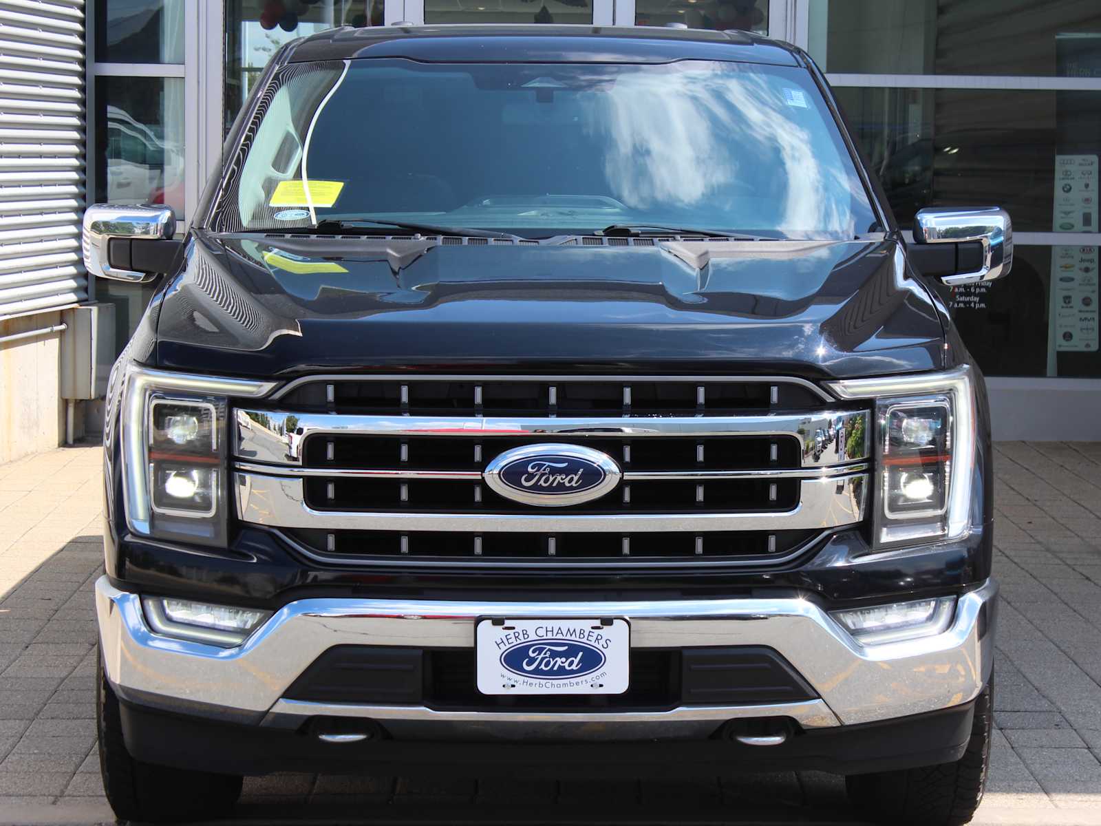 Used 2021 Ford F-150 Lariat with VIN 1FTEW1EP5MKD63985 for sale in Westborough, MA