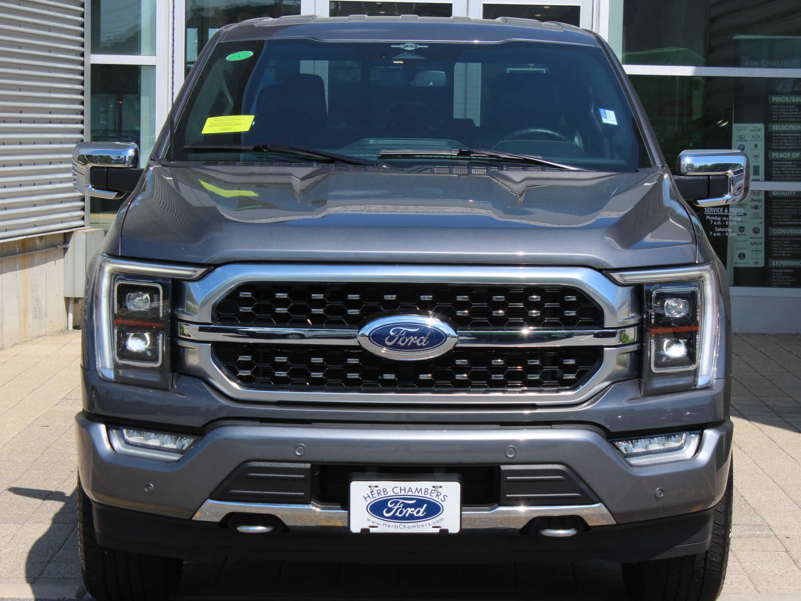 Used 2023 Ford F-150 Platinum with VIN 1FTFW1E87PFB69856 for sale in Westborough, MA