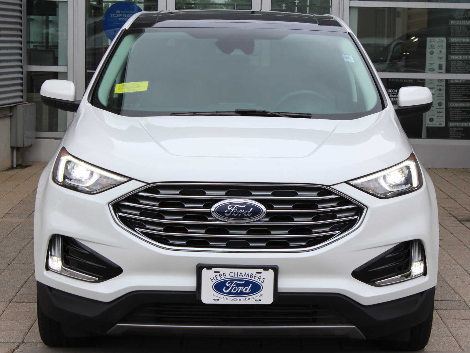 Used 2021 Ford Edge SEL with VIN 2FMPK4J97MBA59527 for sale in Westborough, MA