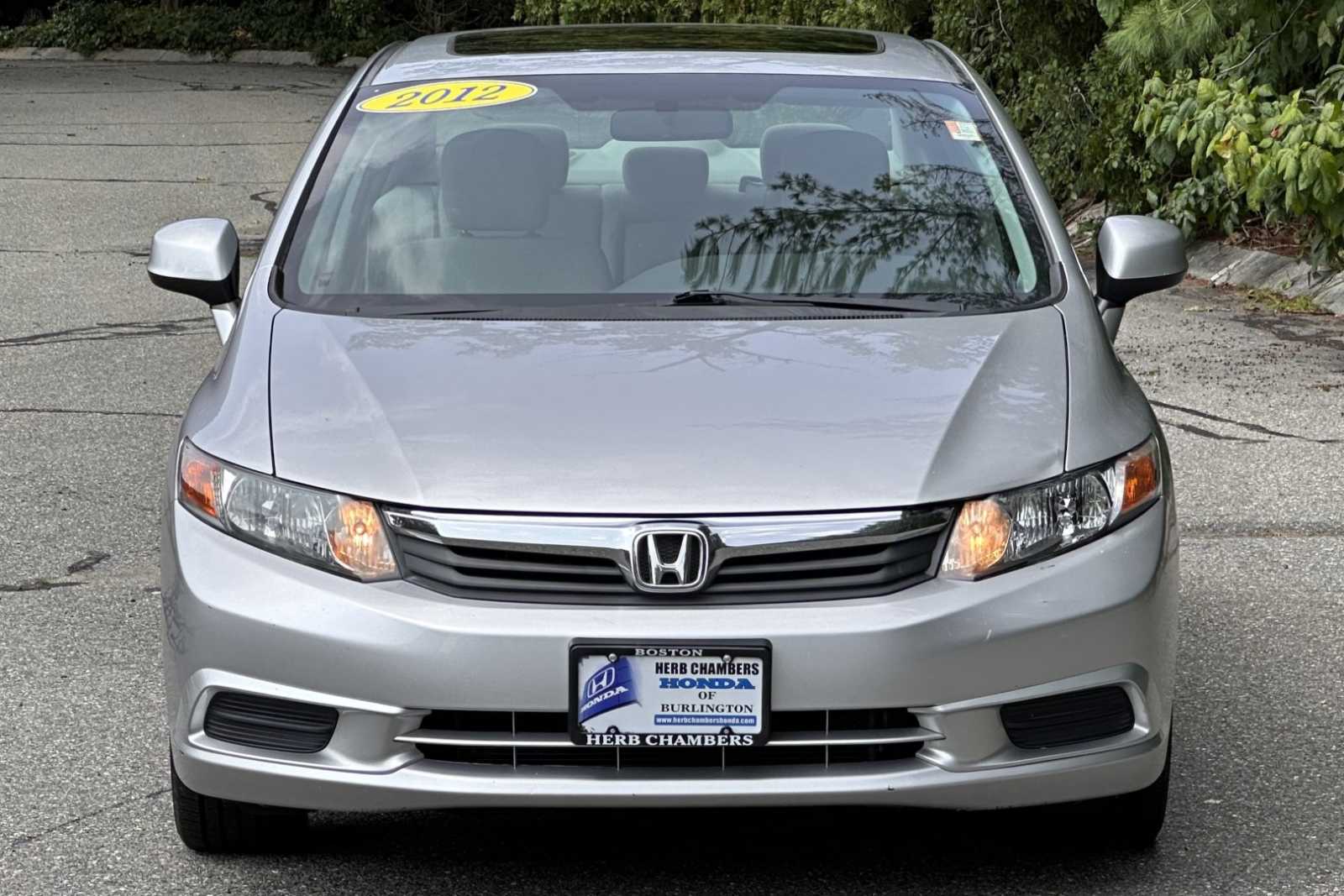 Used 2012 Honda Civic EX with VIN 19XFB2F8XCE092128 for sale in Burlington, MA