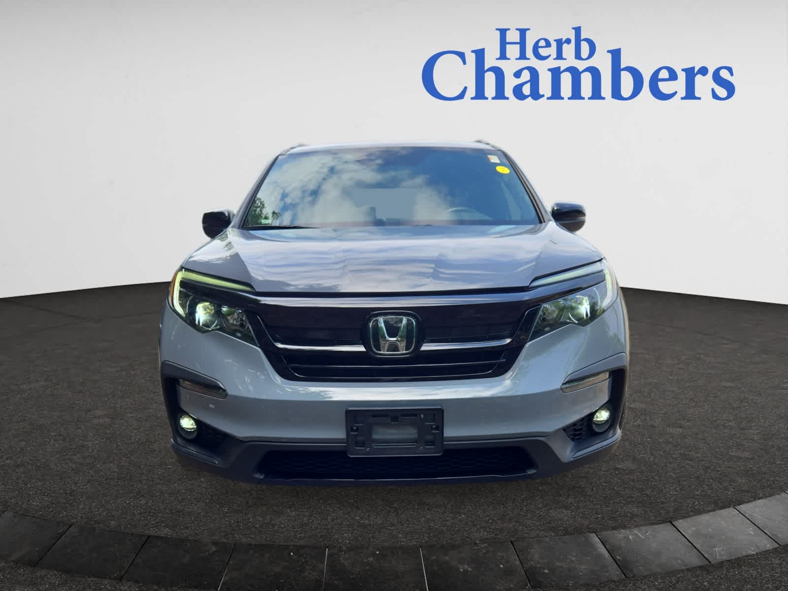 Certified 2022 Honda Pilot TrailSport with VIN 5FNYF6H88NB046019 for sale in Burlington, MA