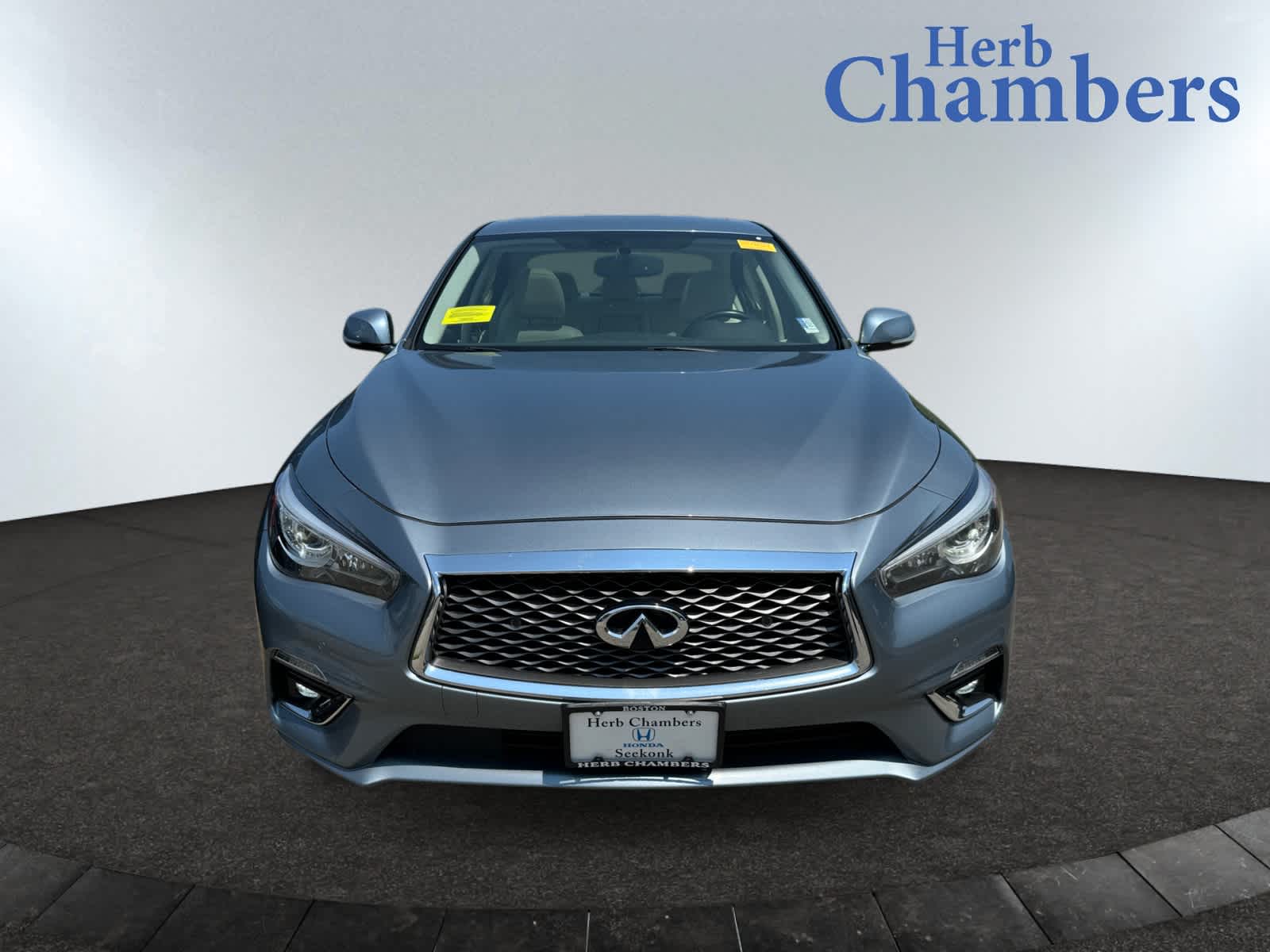 Used 2020 INFINITI Q50 LUXE with VIN JN1EV7AR1LM251073 for sale in Seekonk, MA