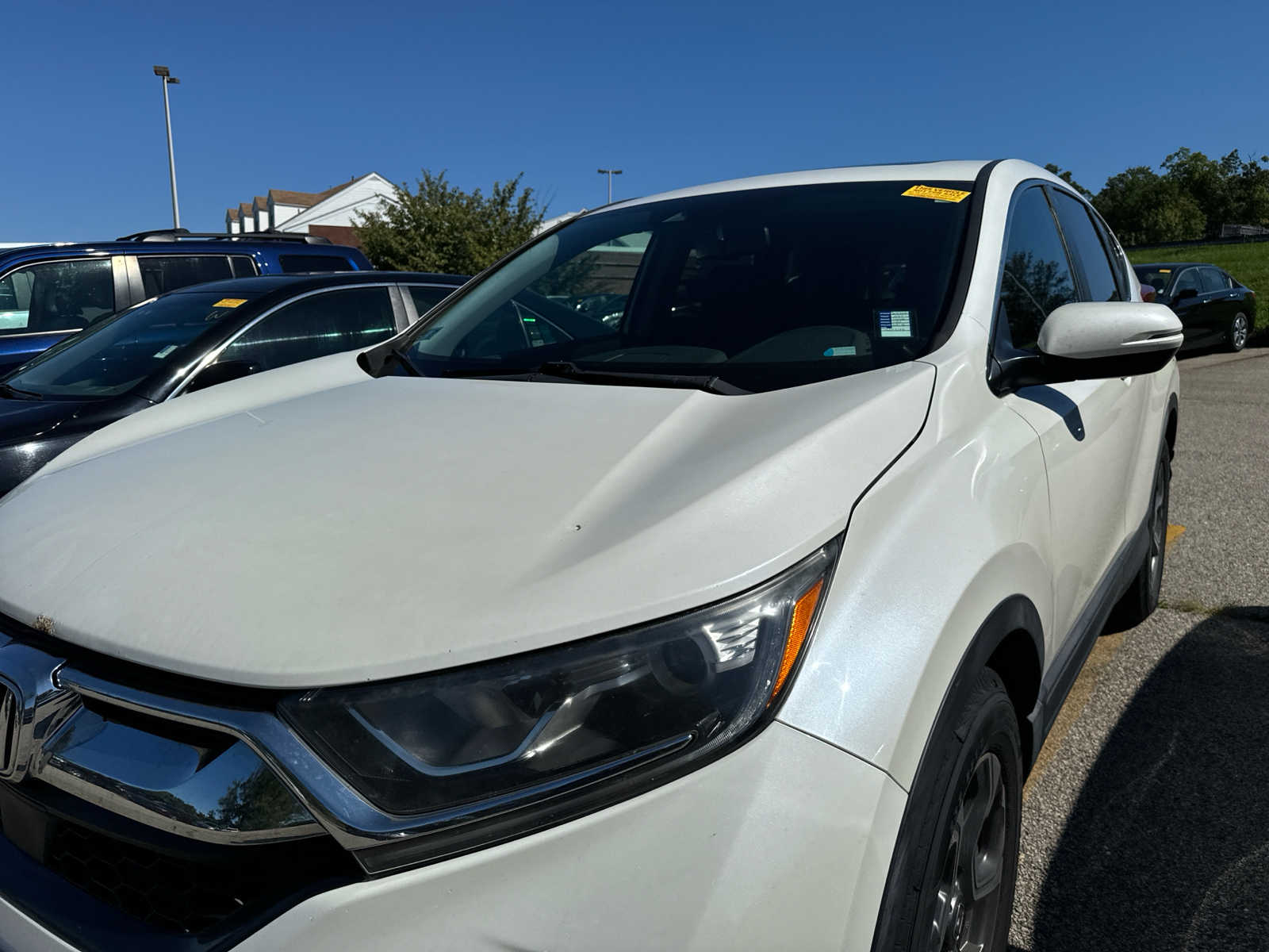 Used 2017 Honda CR-V EX-L with VIN 5J6RW2H81HL012173 for sale in Seekonk, MA