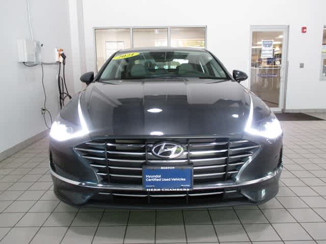 Used 2021 Hyundai Sonata SE with VIN 5NPEG4JA1MH129566 for sale in Seekonk, MA